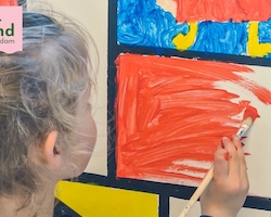 Kinderkunstatelier (4-8 jaar en 8-13 jaar)